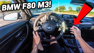 BMW F80 M3 - POV DRIVE!!!