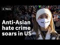 US sees huge rise in anti-Asian hate crime since pandemic began