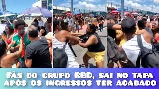 Fãs do grupo RBD sai no tapa em fila de Ingressos, oque está acontecendo ?.. #124