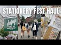 Yoseka Stationery Fest Vlog & Haul | Everything I Bought