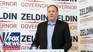 Lee Zeldin speaks after his projected loss in New York gubernatorial race