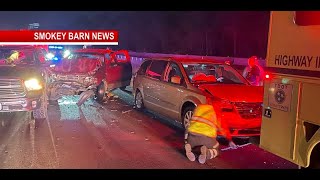 I65 Reopens Following 5 Car Pile Up Friday Night