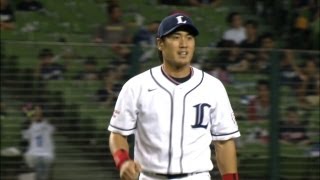 好調片岡が守備でも魅せた 二遊間のゴロを軽快に捌く 2013.09.24 L-E