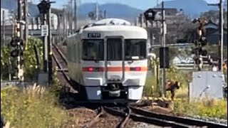 4両編成で運転されたキハ25普通列車多治見行き