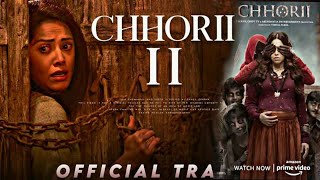 CHHORII 2 teaser trailer: first look | Nushrratt Bharuccha | Chhorii 2 movie trailer, New horror