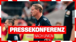 SCHULTZ: "Nicht in vielen Stadien möglich" | 1. FC Köln - 1. FC Union Berlin | PK | Bundesliga