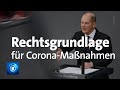 Corona-Pandemie: Änderung des Infektionsschutzgesetzes