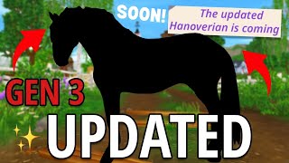 *SPOILER!* GEN 3 HANOVERIAN HORSES ARE COMING TO STAR STABLE!!