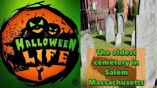 Charter street cemetery the old burying point Salem Massachusetts oldest cemetery #halloweenlife