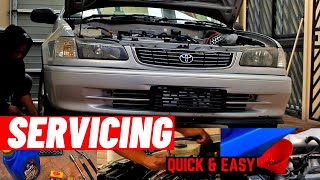 How to service your car | Corolla 4AFE/7AFE | Quick and easy