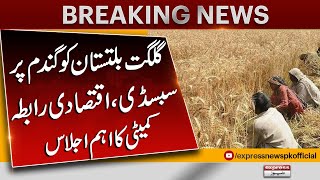 Subsidy on wheat to Gilgit-Baltistan, important meeting of Economic Coordination Committee