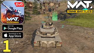 MWT Tank Battles Gameplay Walkthrough Part 1 (ios, Android)