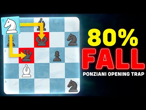 The Trap That Even Grandmasters Fall For Ponziani Opening Trap Youtube
