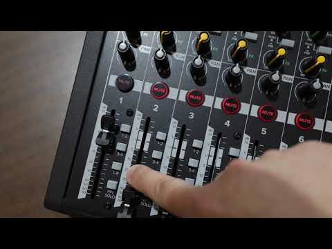 Tutorial/User Manual for the ProFX22v3 Audio Mixer