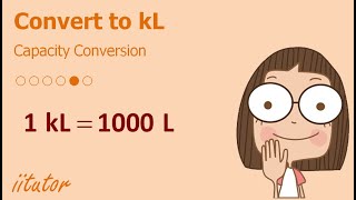 💯 Capacity Conversion, Converte to kL. Watch this video to find out!