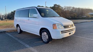 Factoryrighthanddrive.Com 1998 HONDA STEPWGN 47k miles factory Right Hand Drive POSTAL Van USA POV