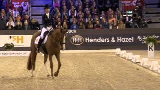 Beatriz Ferrer -Salat with Delgado - Dressage Freestyle 's Hertogenbosch 2016