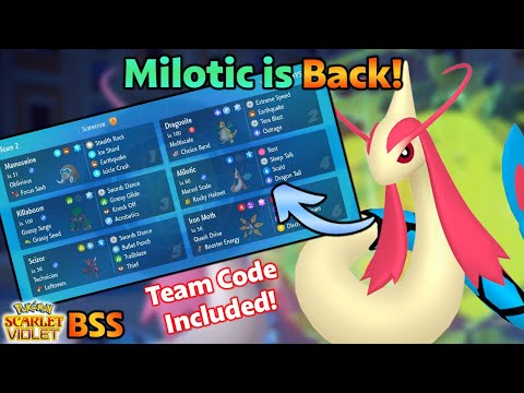 Milotic is SO TANKY! Best Milotic Build? – Pokémon Scarlet & Violet BSS Ranked