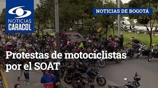 Protestas de motociclistas por el SOAT: presidente Petro y ministro de Transporte les responden