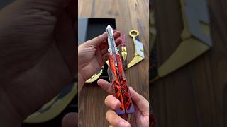 Apex Octane Heirloom Recolor Metal Balisong Unboxing #heirloom #apex #octane #valorant