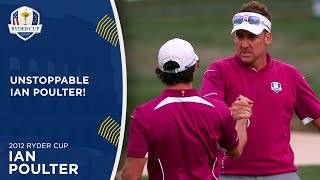 Ian Poulter Makes FIVE Consecutive Birdies To Win | 2012 Ryder Cup