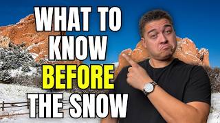 What Winter is REALLY Like in Colorado Springs - 5 Things You NEED To Know