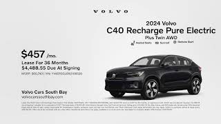 Volvo C40 Recharge Pure Electric 01/10/2025 4797435