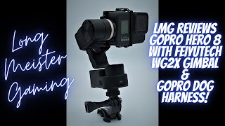 LMG Reviews \u0026 Long Meister's Shepherds: GoPro Hero 8 Black with Feiyutech WG2X on GoPro Dog Harness