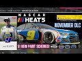 51 NEW PAINT SCHEMES! NASCAR Heat 5 Paint Schemes Review | November DLC