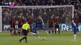 Reece James Goal, Chelsea vs Bournemouth (2-2) All Goals and Extended Highlights