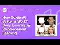 How Generative AI Systems Work: Deep Learning and Reinforcement Learning