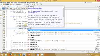 Display data from SQL database into jtable using Java