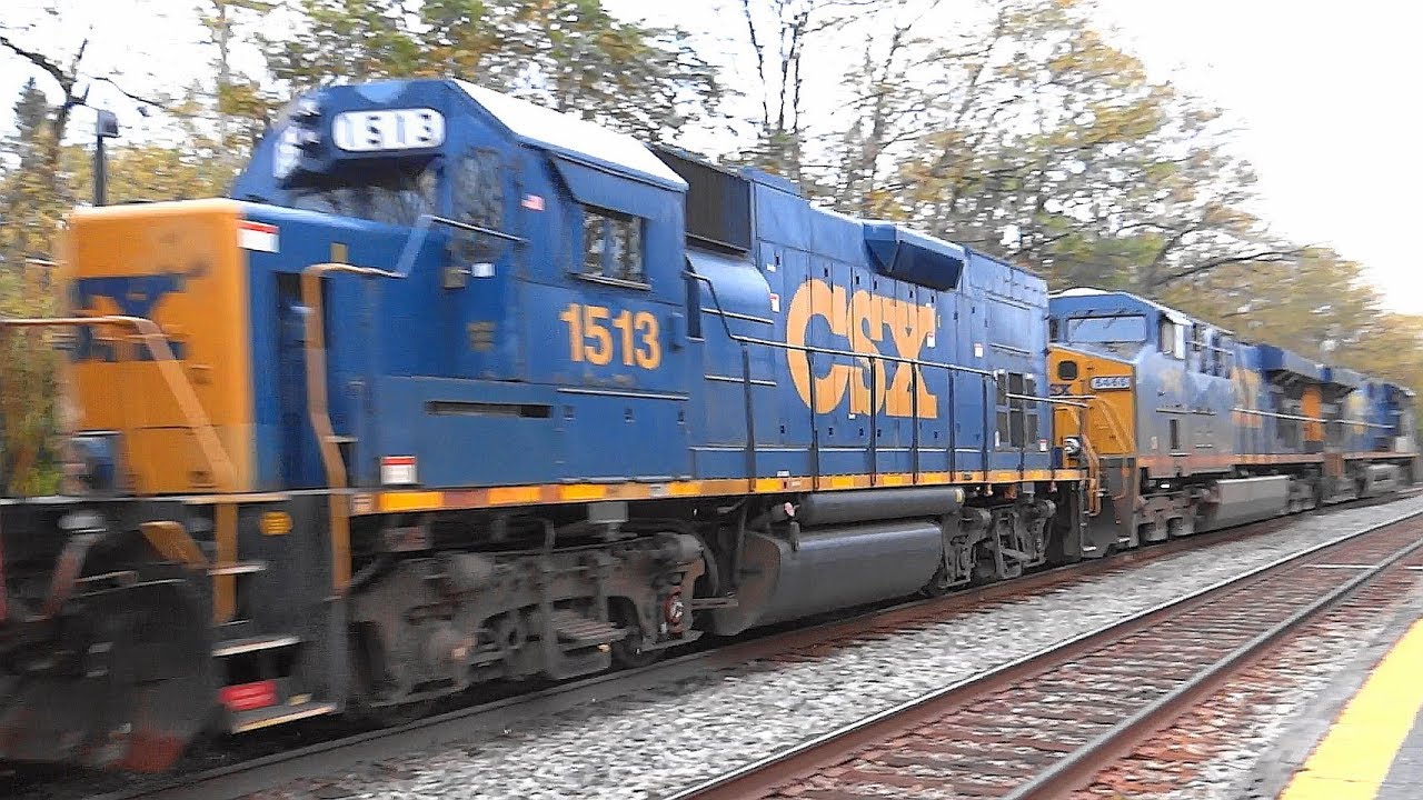 Rare EMD GP15T Tunnel Motor On CSX Freight Train - YouTube