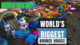 Big Bounce America: A Review of The World's Biggest Bounce House | EPIC Inflatable Obstacle Course