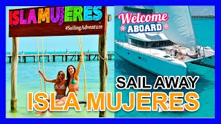 TOUR ISLA MUJERES SAIL AWAY en catamarán ( albatros )