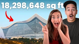 We Spent 24 HOURS in the World's LARGEST Building! 🇨🇳