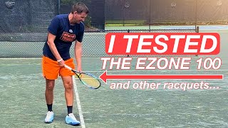 Testing 5 Racquets | Yonex Ezone 100, Bolt, Technifibre TF-X1 285/300 | Finding a New Racquet Part 1