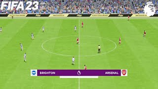 FIFA 23 | Brighton vs Arsenal - English Premier League Season - PS5 Gameplay