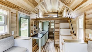 Tour The Point: A Stunning 20-Foot Tiny House with Style \u0026 Functionality!