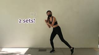 Kiss Me More 3 Mins Cardio Dance Fitness Workout | BurnbaeFiness Choreo