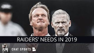 Oakland Raiders Biggest Needs For 2019 NFL Draft, Offseason, And Free Agency
