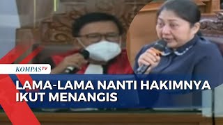 Begini Reaksi Hakim saat Putri Menangis di Persidangan