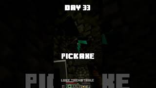 100 Days - [Minecraft Shorts] - Day 33 #minecraft #100days