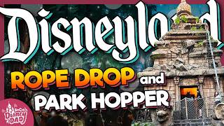 BEST Disneyland Rope Drop and DCA Park Hopper Strategy