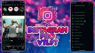 Descargar InstaPro 11.97 Ultima actualización 2025 Instagram Plus Estilo iOS Dorado