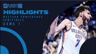 OKC Thunder vs Dallas Mavericks | Game 1 Highlights | NBA Playoffs | May 7, 2024