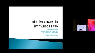 Interferences in Immunoassay | Dr S Danalakshmi | SFCC 2023