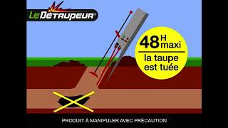 LE DÉTAUPEUR® piège anti taupe