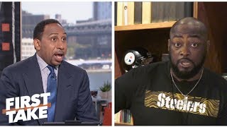 Mike Tomlin calls out Stephen A. during interview about Steelers defense | First Take | ESPN
