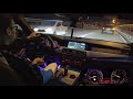 night driving in my bmw 530d xdrive f11 high quality stabilized